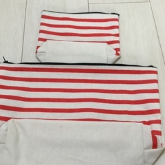 50円　未使用　ポーチセットの画像