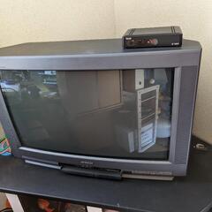 テレビ　ブラウン管　地デジチューナー付