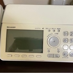 SHARP UX-D72CL 動作確認済　電話