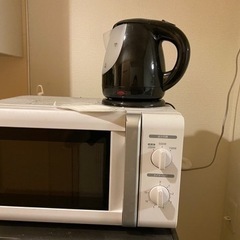 電子レンジ、電気ケトル