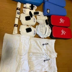 空手着・道具一式お譲りします(名前記載あり)
