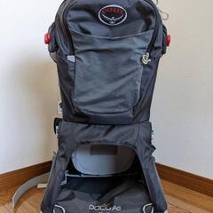 【値下げしました】ベビーキャリヤ＆レインカバーの画像