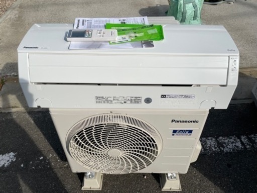①長期延長保証付き　Panasonic 　2.8kwエアコン　CS-J289C-W 2020年製