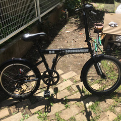 取引中です。ハマー折りたたみ自転車