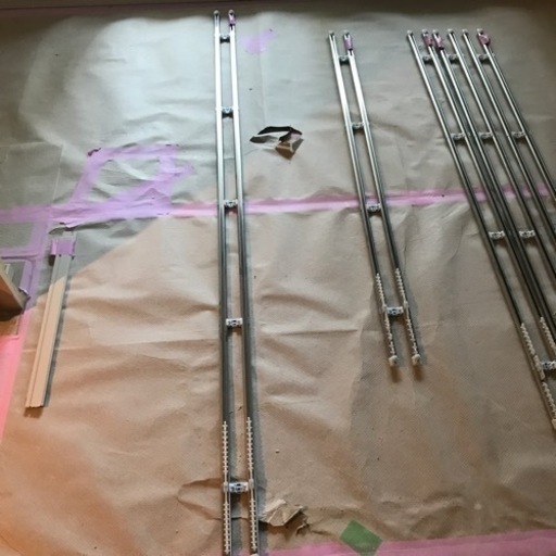 カーテンレール　5本　DIY