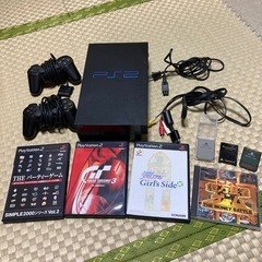 SONYプレイステーション2 本体＆ソフト3枚セット♪