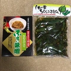 漬物　　お話中