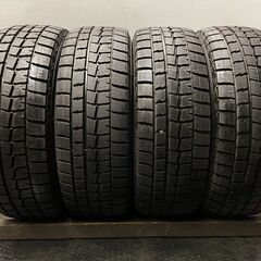 DUNLOP WINTER MAXX WM01 205/60R16 16インチ スタッドレス 4本 2019年製 バリ溝 ステップワゴン ジューク等　(TC560)クレジットカード QRコード決済可能