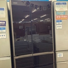 安心の6ヶ月保証！！【HITACHI(ﾋﾀﾁ)】6ドア冷蔵庫売ります！！