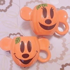  ディズニー　ハロウィン  ミッキー&ミニー　マグカップ