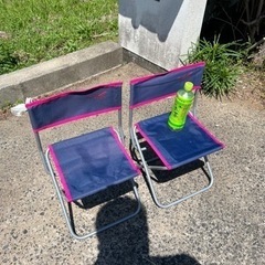 子供用　レジャーチェア　二脚セット