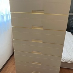 ニトリ　プラスチックチェスト7段