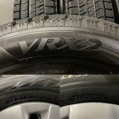 【BS BLIZZAK VRX2 165/70R14】スタッドレス【トヨタ 純正スチールホイール 14インチ 5J4HPCD100】バリ溝 スペイド ヴィッツ等　(TA554)クレジットカード QRコード決済可能
