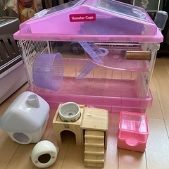 受け渡し決定！小動物ハムスターゲージセット