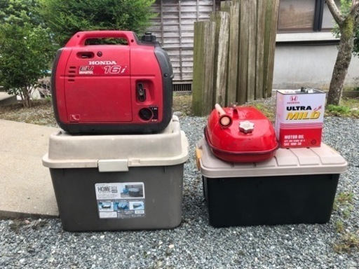 ホンダ　インバータ発電機　EU16i 中古品