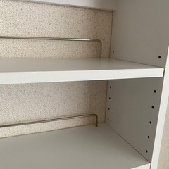 棚 ホワイト シンプルの画像