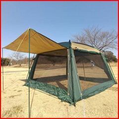 ① 状態良好 廃盤品 Coleman/コールマン 170T11350J スクリーンキャノピータープII Colemanスクリーンタープ中で最大級 手渡し希望/自社配送可能（配送エリアについてお問い合わせください）の画像