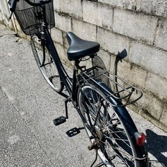 お取引決まりました！ママチャリ　黒の画像