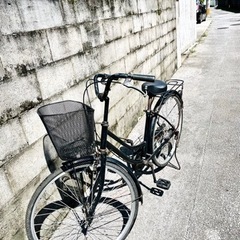 お取引決まりました！ママチャリ　黒の画像