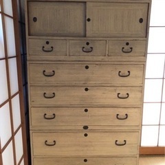 桐箪笥　レトロ　アンティークの画像