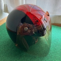 ただ今取引中です。　RIDEZ ヘルメットXL とシールドのセット