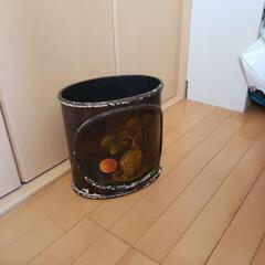 アンティーク調ゴミ箱(大小セット)