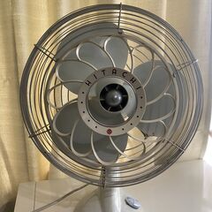 （115）ヴィンテージ 希少 日立 扇風機 A.C.DESK FAN M-6036B 動作確認済　昭和レトロ　中古