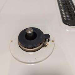 【取り引中】2口ガスコンロ 都市ガス用 Rinnai RET597BER 右強火 【中古】の画像