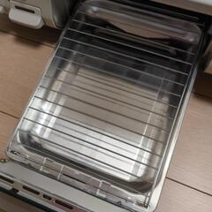 【取り引中】2口ガスコンロ 都市ガス用 Rinnai RET597BER 右強火 【中古】の画像