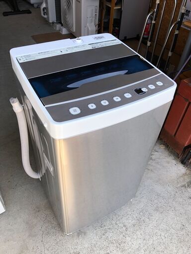 【動作保証あり】ELSONIC エルソニック 2019年 EH-L55DDS2 5.5kg 洗濯機 DDインバータ【管理KRS458】