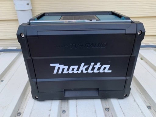 値下げ！マキタmakita充電式ラジオ付テレビＴＶ100  ほぼ新品