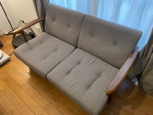 日本製/2人掛けソファー