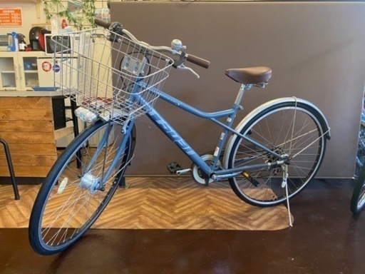 【タイヤ新品】700c  6段変速　LEDオートライト