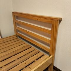 ニトリのベッド　中古品の画像