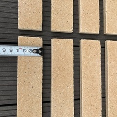 毎日ご案内☆ 激安！ 高級ブリックタイル 80枚セット 1平米分 外壁 小屋DIY オシャレ内装壁の画像