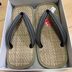 【未使用】神田胡蝶の雪駄(草履) お譲りいたします。