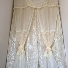 ロココ調フリルレースカーテン♡のれん