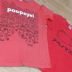 140㌢　半袖Tシャツ2枚