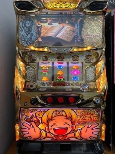 パチスロ実機　クレアの秘宝伝眠りの塔　不要機付