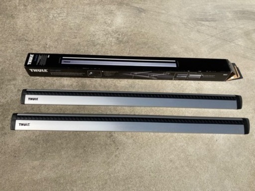 INNO ルーフボックス（白）＋THULE Wing Bar（TH960）