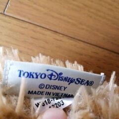 ダッフィーのぬいぐるみ、クッション！の画像