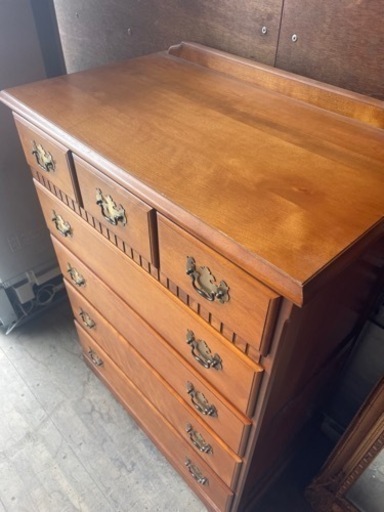 横浜Daniel 最高級箪笥　ダニエル　アーリーアメリカン　天然木　英国クラシカル