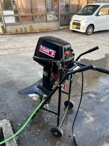 船外機　ヤマハ６Ｎ０ーＳ　８馬力改9.8馬力　２サイクル Ｓ足