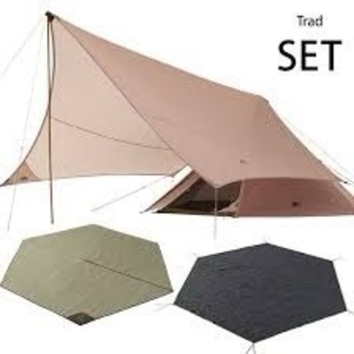 【値下げ交渉可】ロゴス【LOGOS】Trad Tepee タープ 350チャレンジセットテント