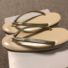 草履　白の画像