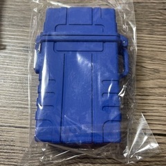 防水防塵小物入れ青の画像