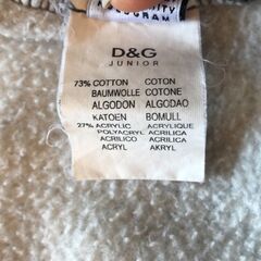 D&G フード付上着サイズ104の画像