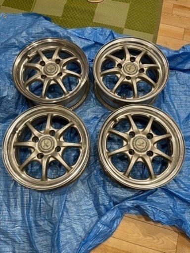 ENKEI14インチ51/2J＋45 114.3 4H