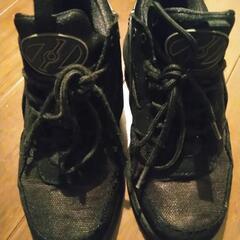 ヒーリーズHeelys　ローラーシューズ　黒21cm