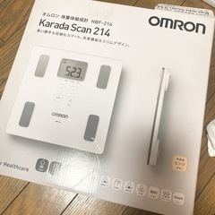 体重計　OMRONの画像